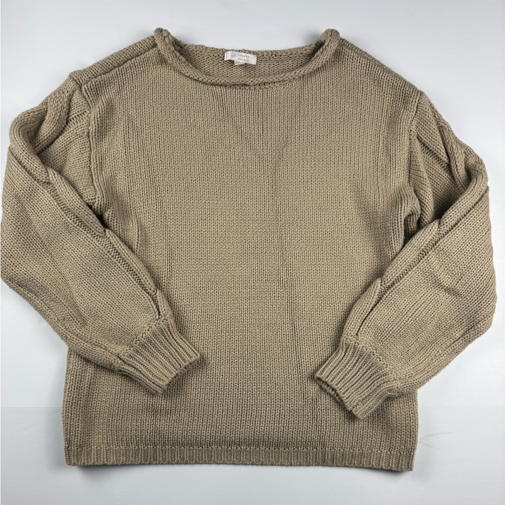 LC Lauren Conrad Tan Knit Sweater